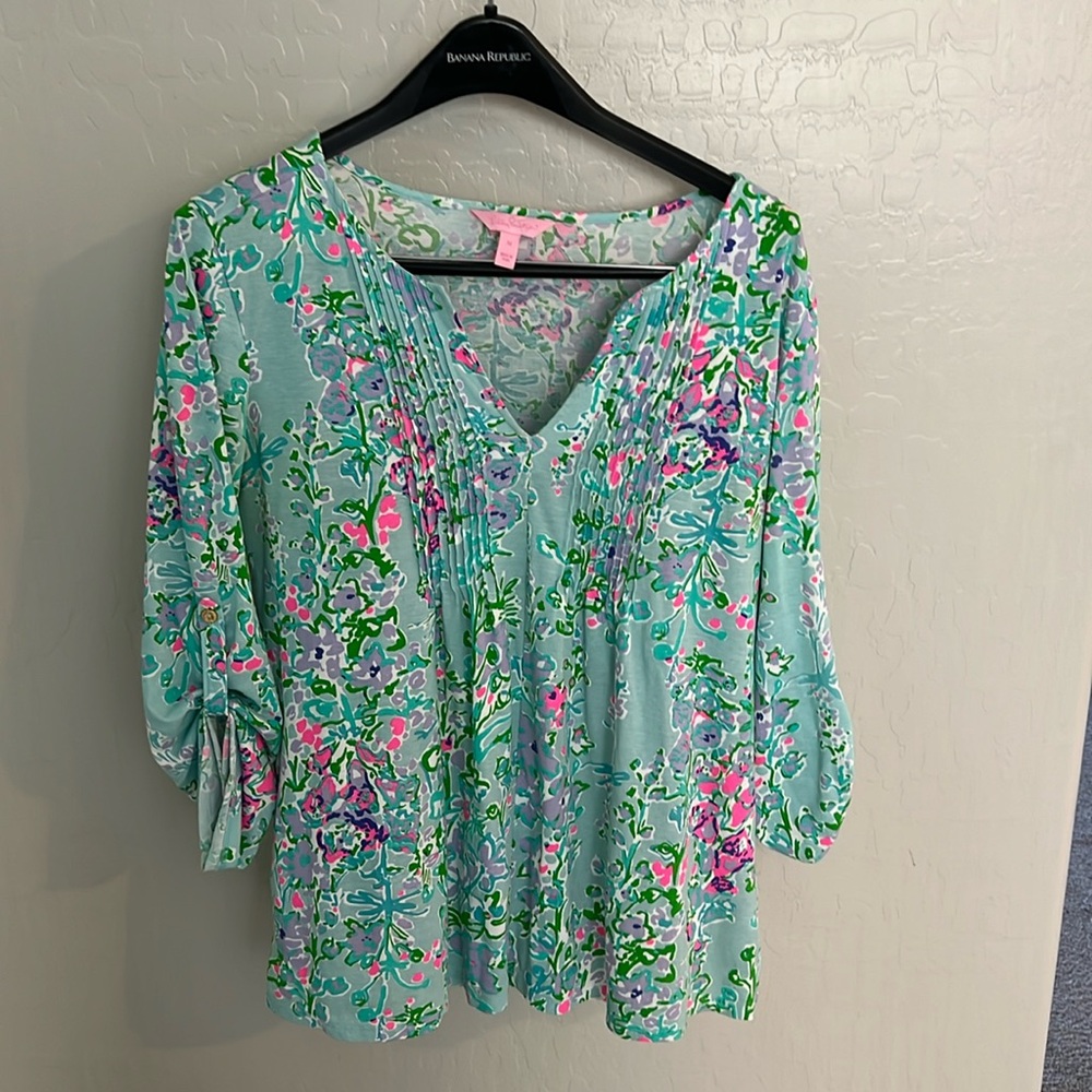 Lilly Pulitzer cotton shirt, size M